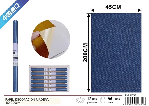 [51792] Papel decorativo impreso 45*200cm - Decoración