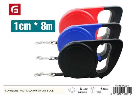 [187902011] Corrrea automática para perros de hasta 35 kg 8m - Accesorios para mascotas