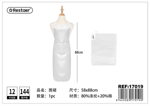 [17019] Delantal de 58x88cm para servicio - Accesorios de cocina