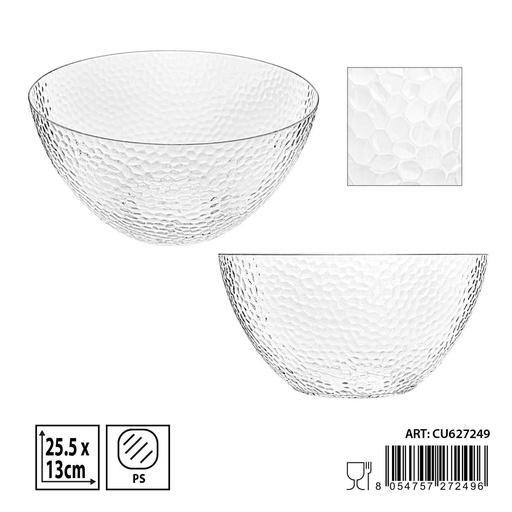 [0235200] Cuenco de plástico 25.5X13CM - Utensilios de cocina