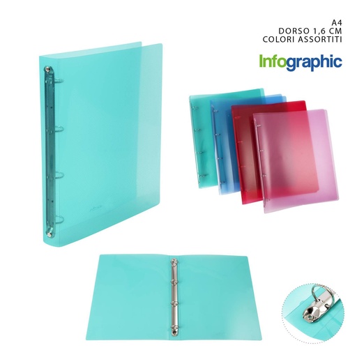 [0218736] Carpeta A4 de PP D1.6 - Material de oficina