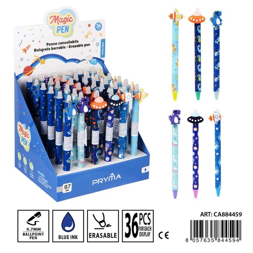 [0234555] Bolígrafo borrable 0.7mm - Ideal para niños y adultos