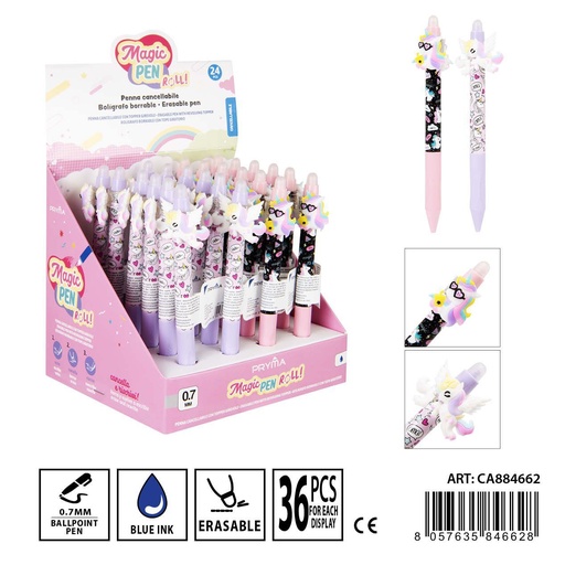 [0235488] Bolígrafo borrador Magic Roll 0.7 mm - Artículos de papelería