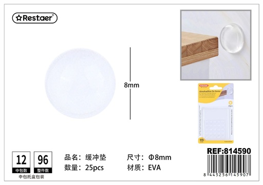 [814590] Protector de Silicona Adhesivas - Accesorios para muebles
