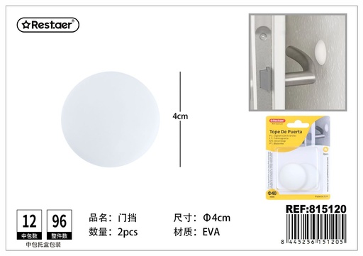 [815120] Topes de puerta para protección de muebles
