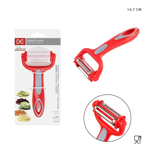[0222201] Pelapatatas multifuncional 14.7x7.4 cm - Herramientas de cocina