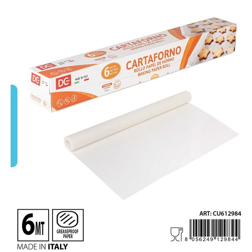 [0237537] Papel para horno 330mm ancho 6 metros para hornear