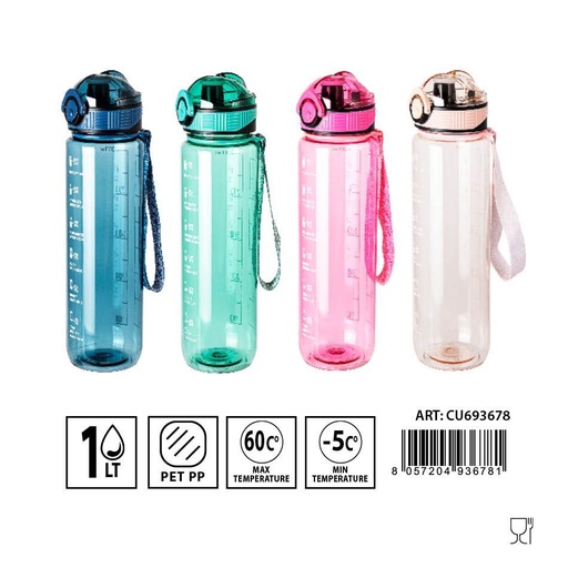 [0230871] Botella deportiva de 1000ML - Utensilios de cocina
