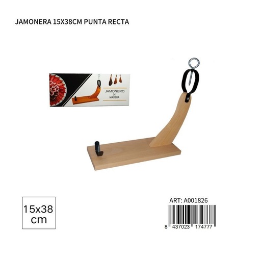 [A001826] Jamón 15x38 cm punta recta, Accesorios de cocina