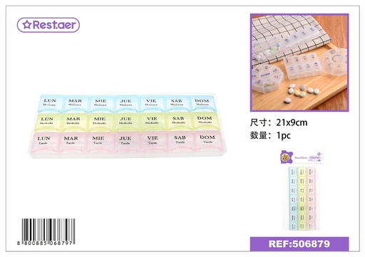 [506879] Pastillero 21*9 cm - Accesorios de belleza y cuidado