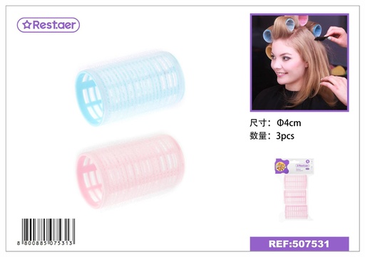 [507531] Rulos de nylon 4 cm - Accesorios para peluquería