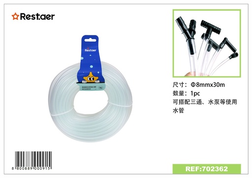 [702362] Manguera de acuario 8mm*30m - Accesorios para acuarios