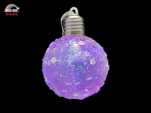 [237280] Bola de Navidad con luz 8 cm - Colgante luminoso