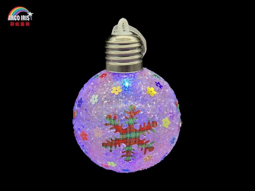 [237264] Bola de Navidad con luz 8 cm - Colgante luminoso