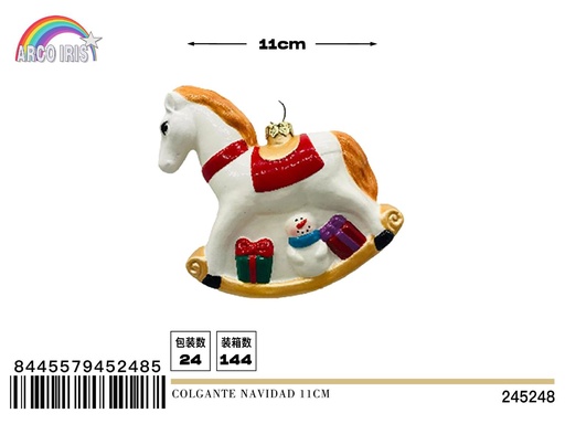 [245248] Colgante navideño 11cm - Decoración navideña