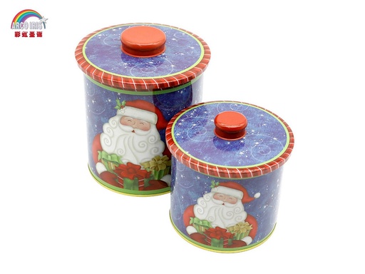 [232855] Lata para galletas de Navidad L:13.5*16.9 M:12*12.7 - Caja decorativa