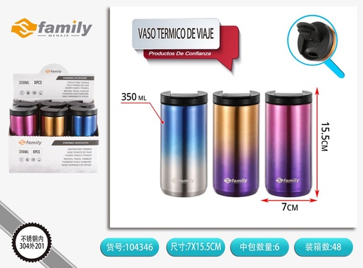 [317104346] Vaso térmico de viaje 350 ml - Artículos de agua