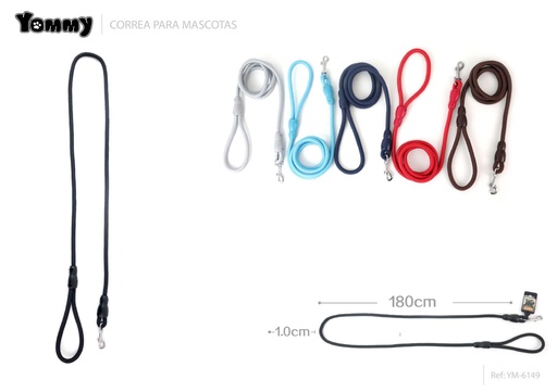 [YM6149] Cuerda para mascotas 1.0*180 cm - Accesorios de mascotas