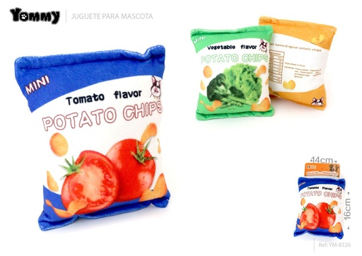 [YM8326] Juguete de peluche papas fritas 32x12 cm - Juguetes para mascotas