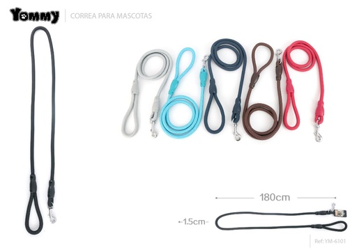 [YM6101] Correra redonda 1.5*180 cm - Accesorios para mascotas