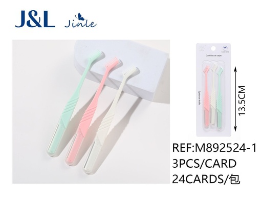 [M892524-1] Cuchillo para cejas con peine - Herramienta para cuidado de cejas