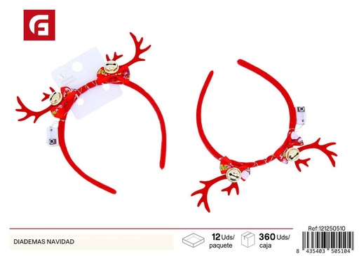 [121250510] Diademas navideñas - Accesorios festivos