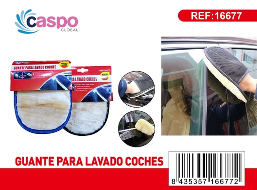 [171316677]  Mitón para lavado de coche de lana - Accesorios de limpieza automovilística