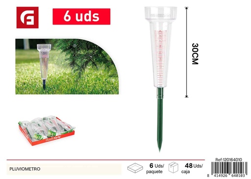 [120164010] Pluviómetro - Jardinería y herramientas de medición