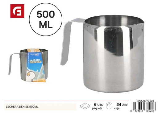 [200970528] Lechera Denise de 500 ml - Utensilios de cocina de acero inoxidable