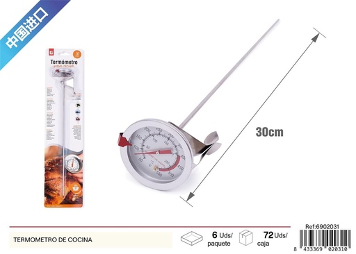 [6902031] Termómetro de cocina para aceite - Cocina y control de temperatura