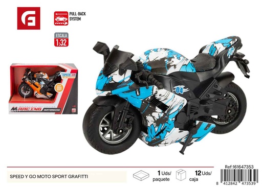 [161647353] Moto infantil Speed y Go - Juguetes