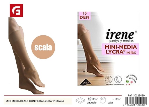 [130223439] Mini media relax con fibra lycra 1P Scala - Medias y calcetines