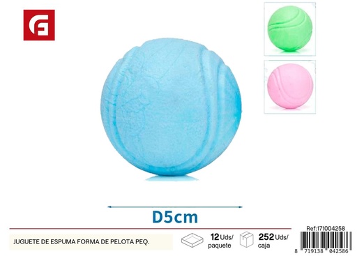 [171004258] Juguete de espuma en forma de pelota pequeña - Juguetes para perros