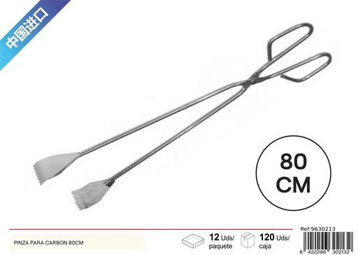 [9630213] Pinza para carbón 80cm - Accesorios para BBQ