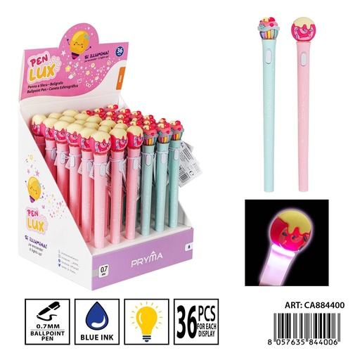 [0234424] Bolígrafo iluminador 0.7mm - Escritura colorida y vibrante
