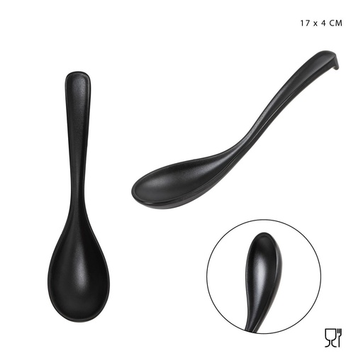 [0224534] Cucharón de melamina 17x4cm - Utensilio de cocina