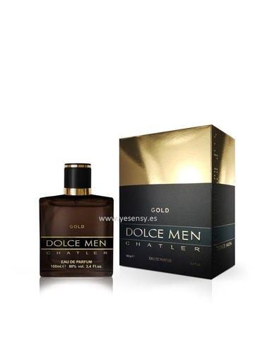 [5907569188086] Perfume Gold Dolce Men 100 ml Chatler - Fragancia masculina