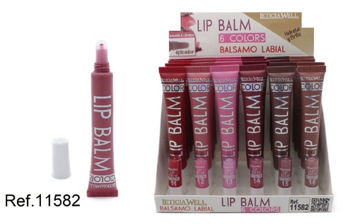 [8435433228134] Bálsamo labial con aplicador 24 unidades - Maquillaje labial