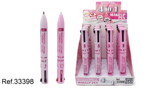 [8435433228356] Lápiz 4 en 1 Make Up Pen 16/U - Cosméticos