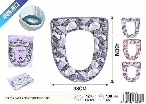 [50684] Funda para asiento de inodoro - Accesorios de baño