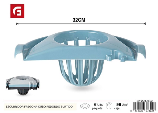 [120157802] Cubo redondo escurridor de fregona surtido - Artículos de limpieza