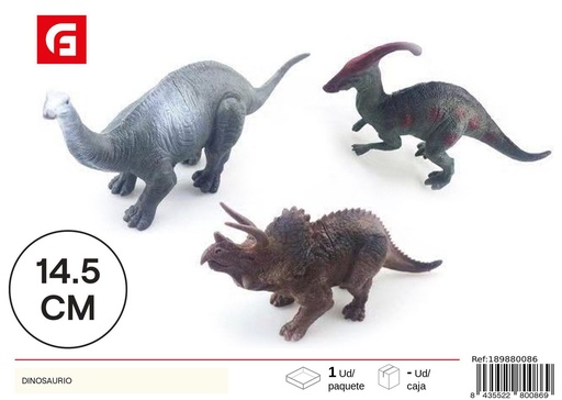 [189880086] Set de 3 dinosaurios de 5 pulgadas - Juguetes de dinosaurios