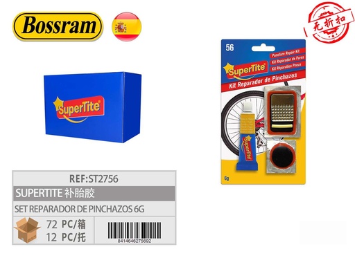 [A002499] Set reparador de pinchazos - Kit para reparaciones y emergencias
