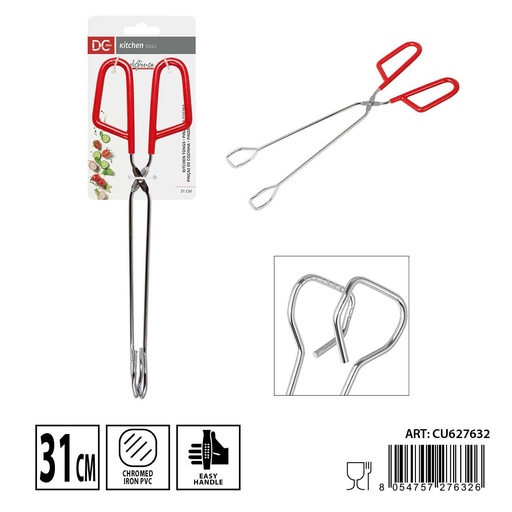 [0236503] Pinza de cocina con mango antideslizante 31 cm - Herramientas de cocina y accesorios