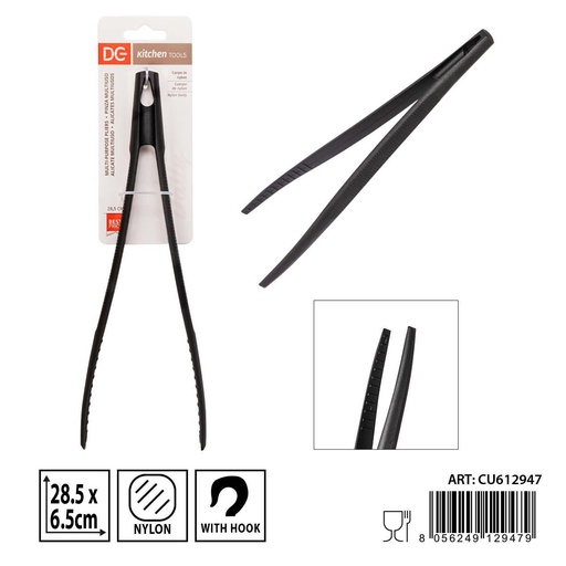 [0237374] Pinza nylon 28.5x6.5cm - Utensilios de cocina y herramientas