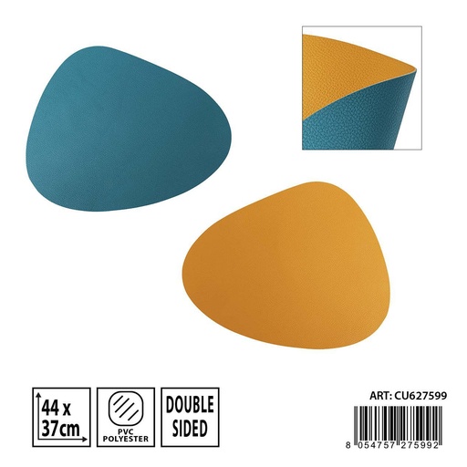 [0237727] Mantel individual triangular de PVC 44x37 cm - Accesorios para mesa