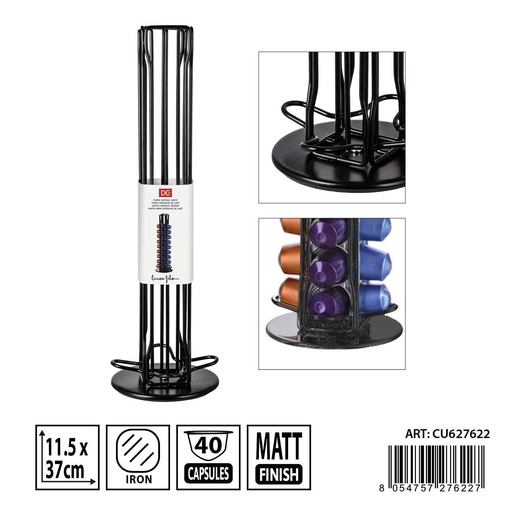 [0236493] Porta cápsulas de café giratorio 11.5x37 cm - Accesorios de cocina