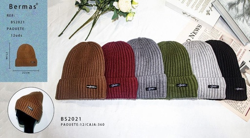 [BS2021] Gorro de punto fusible de mezcla - invierno