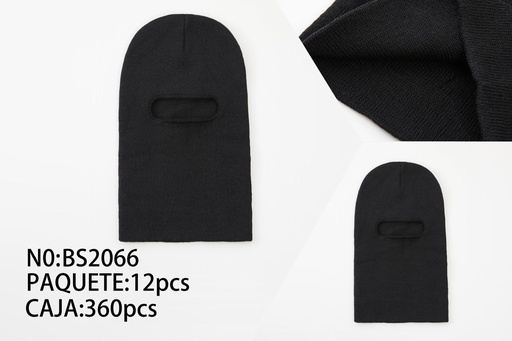 [BS2066] Gorro de máquina 1 agujero - Accesorios de invierno