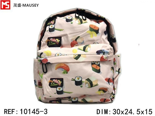 [10145-3] Mochila pequeña impermeable para alimentos - Sushi D31/7 - Mochilas y accesorios